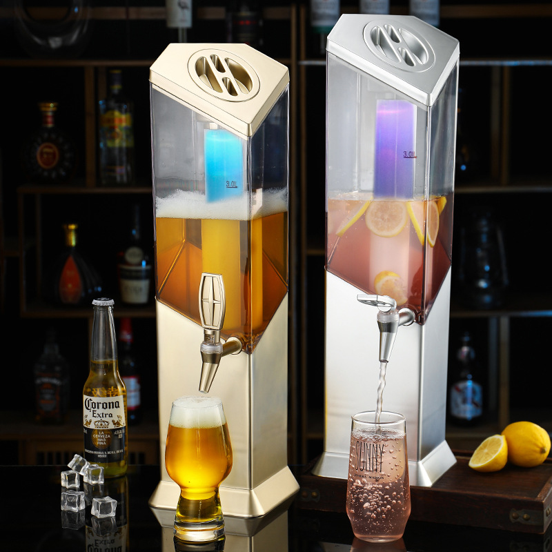 Wine Draft Beer - Светящаяся пивная пушка-диспенсер для напитков: специальная